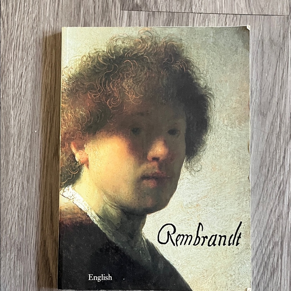 Classic Art Book with Historical Painting